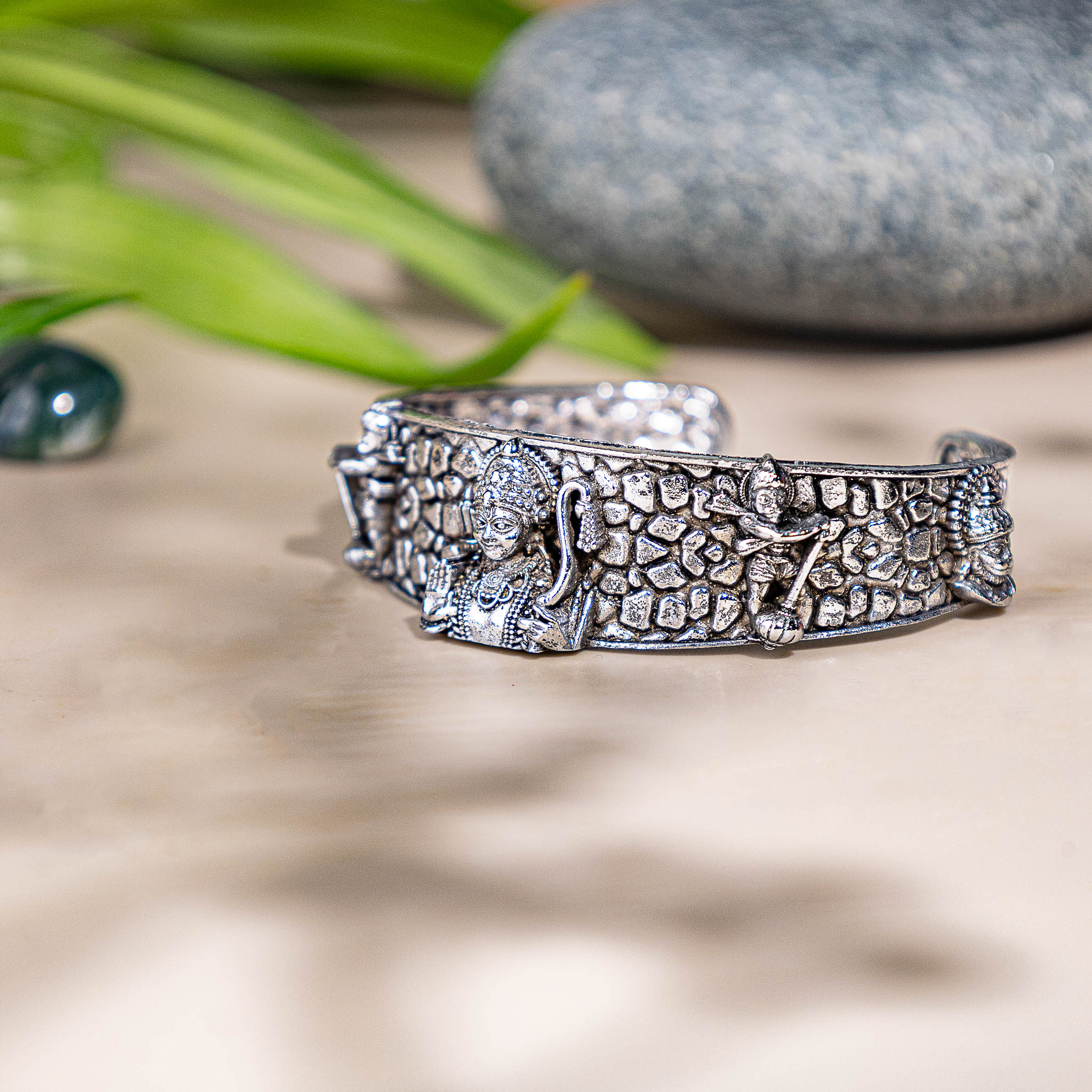 Shree Ram Kada (Silver Oxidize)