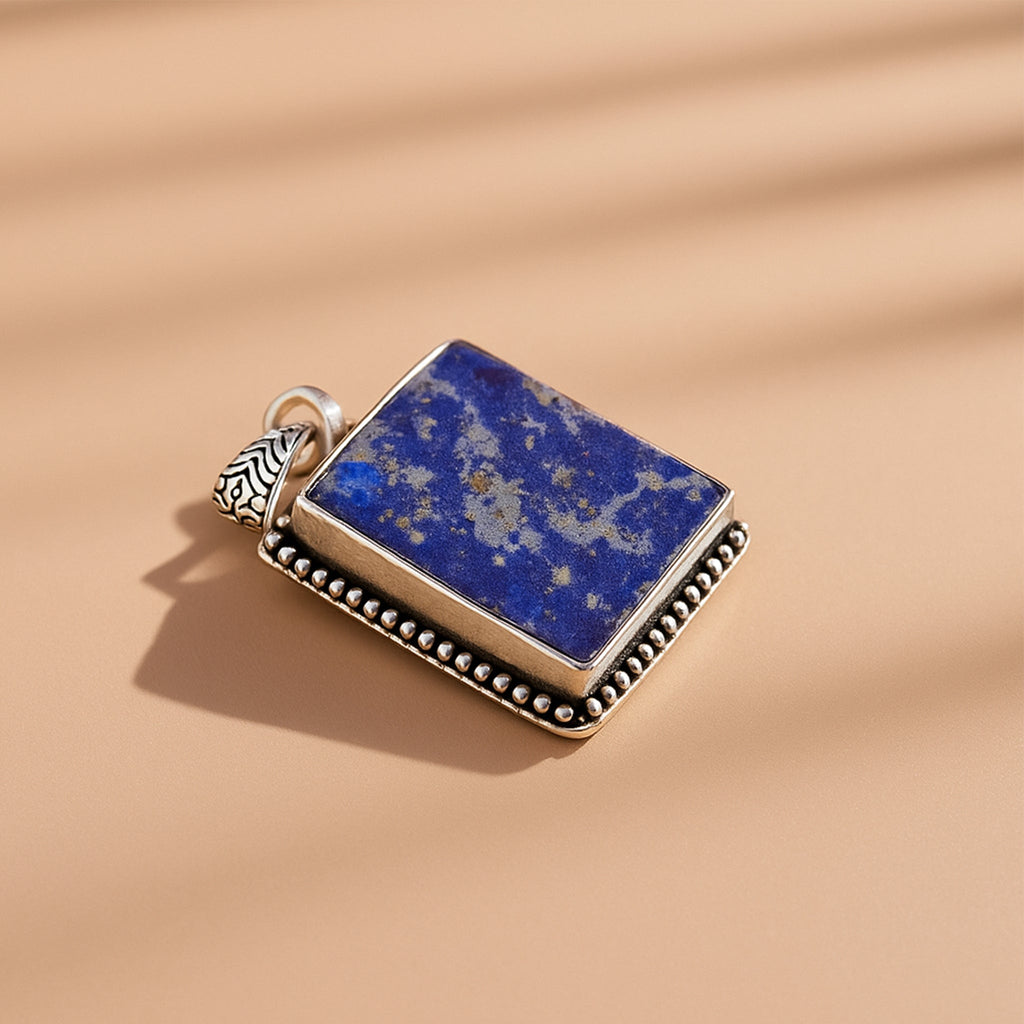 Lapis Lazuli Stone Pendant
