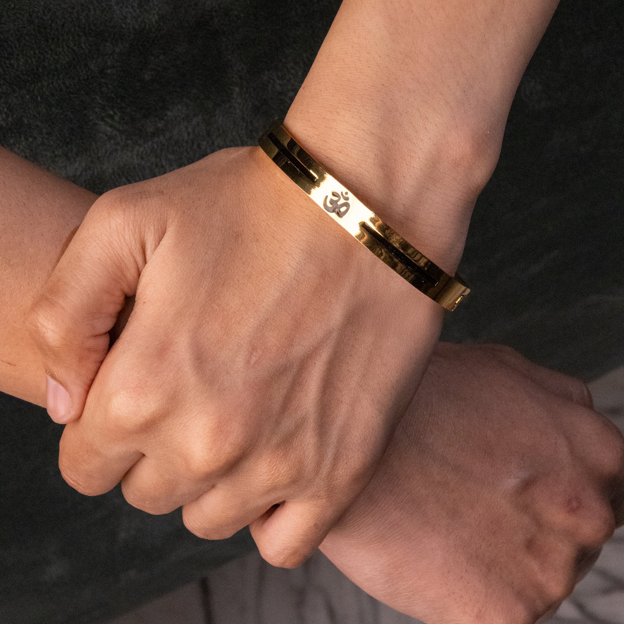 Om Pavitra Kada (IGP Gold Plating)