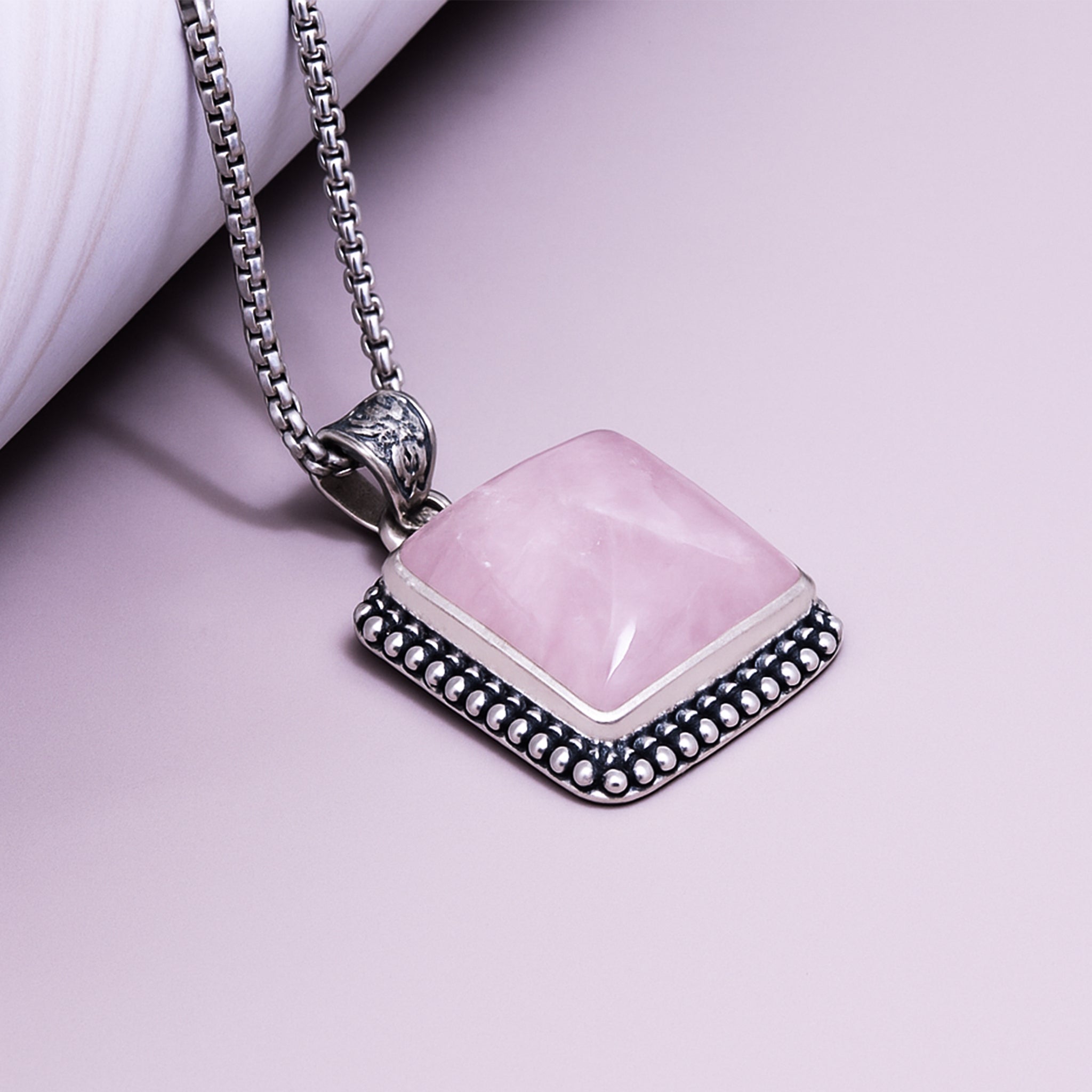 Rose Quartz Pendant