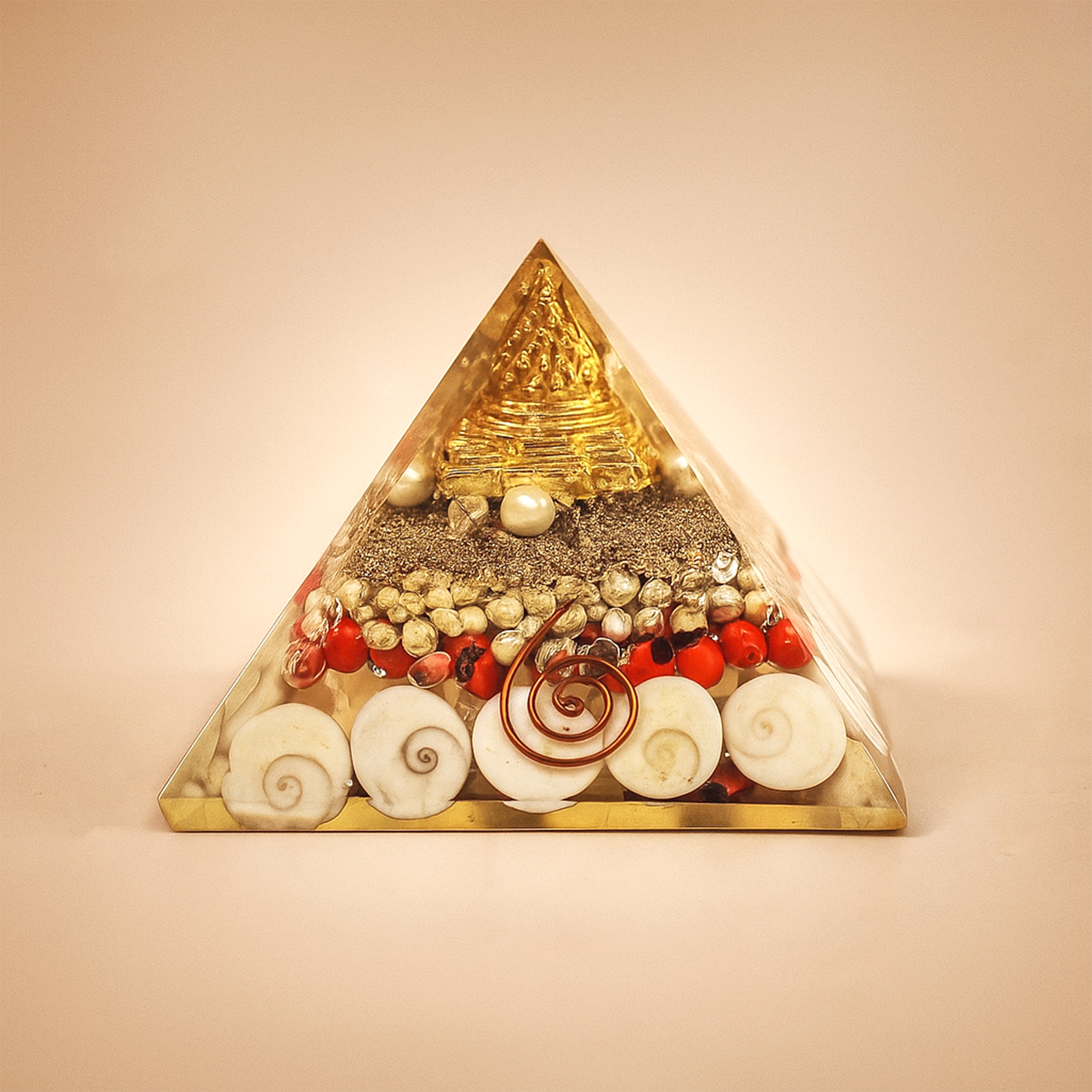 Lakshmi Pyramid With Kaudi