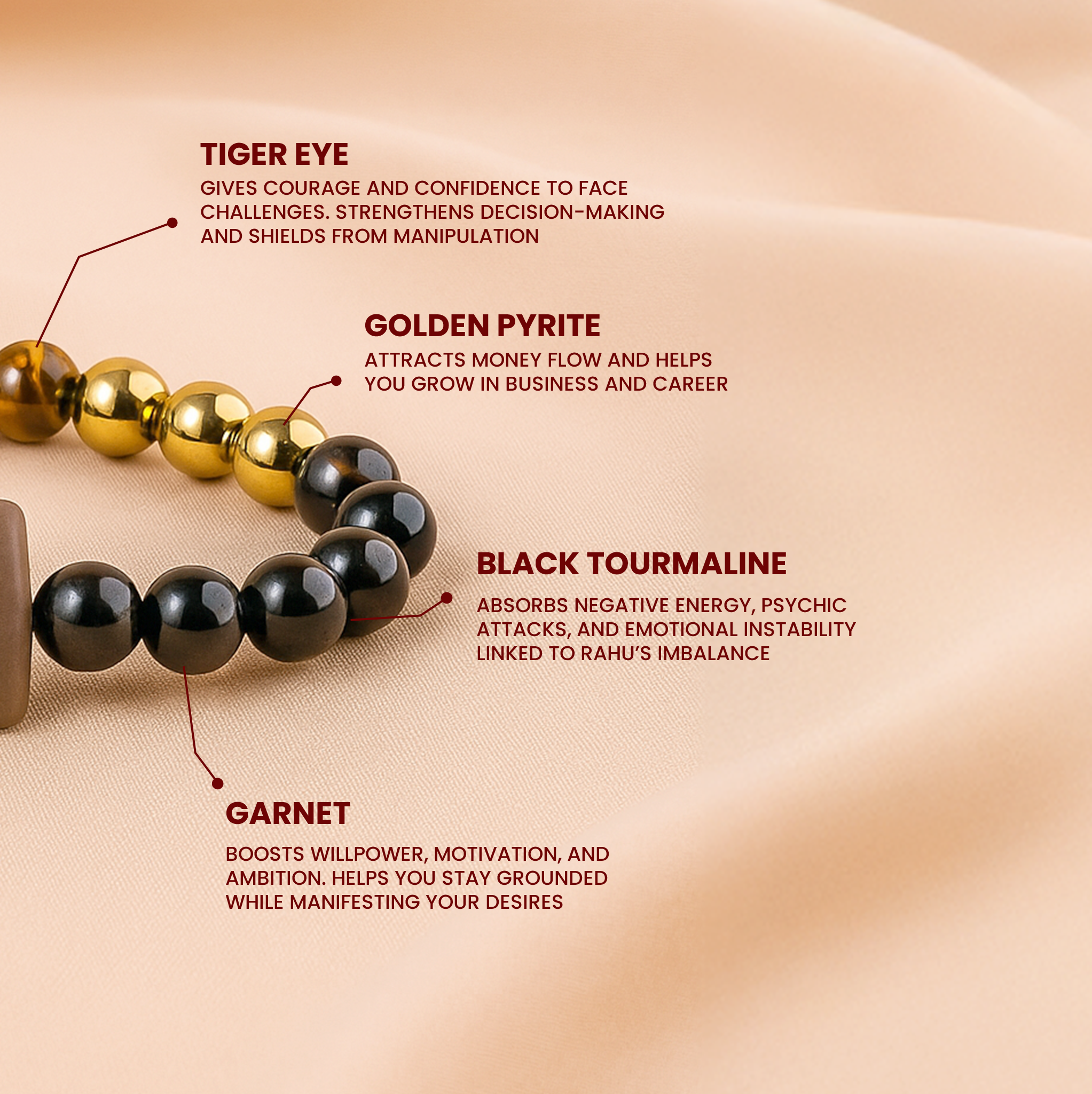 Rahu Yantra Bracelet - Raato-Raat Success & Andha Paisa