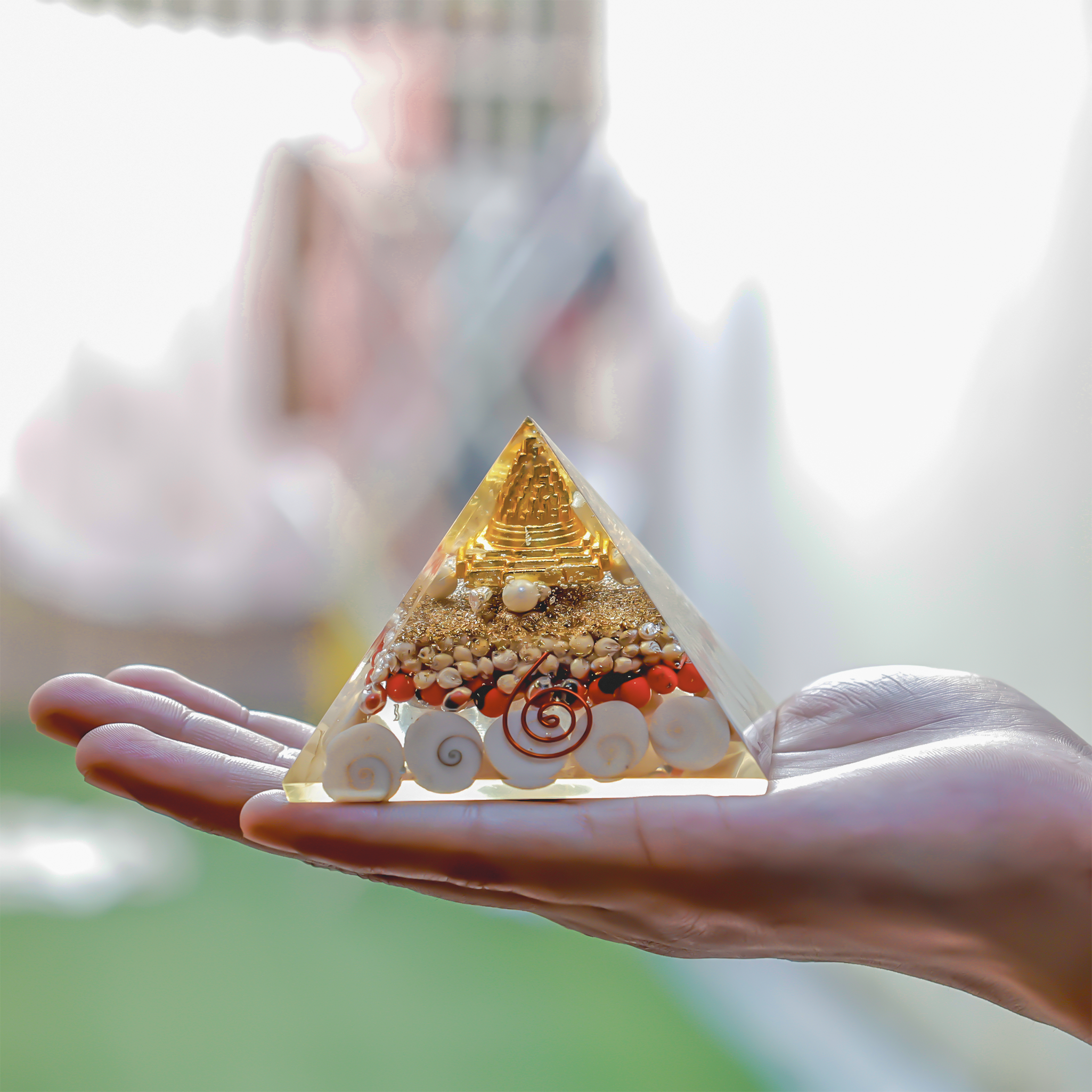 Lakshmi Pyramid With Kaudi