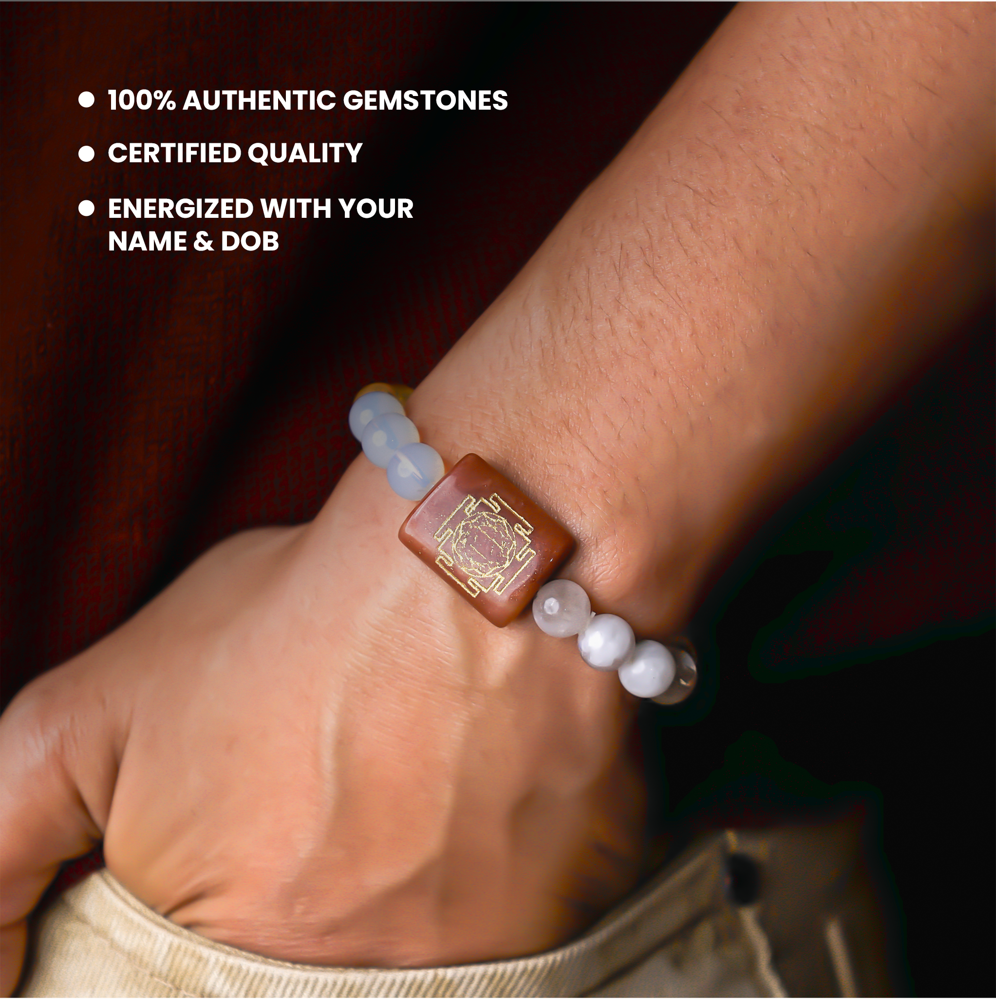 Shighra Vivah Durga Shakti Yantra Bracelet – For Quick Marriage.