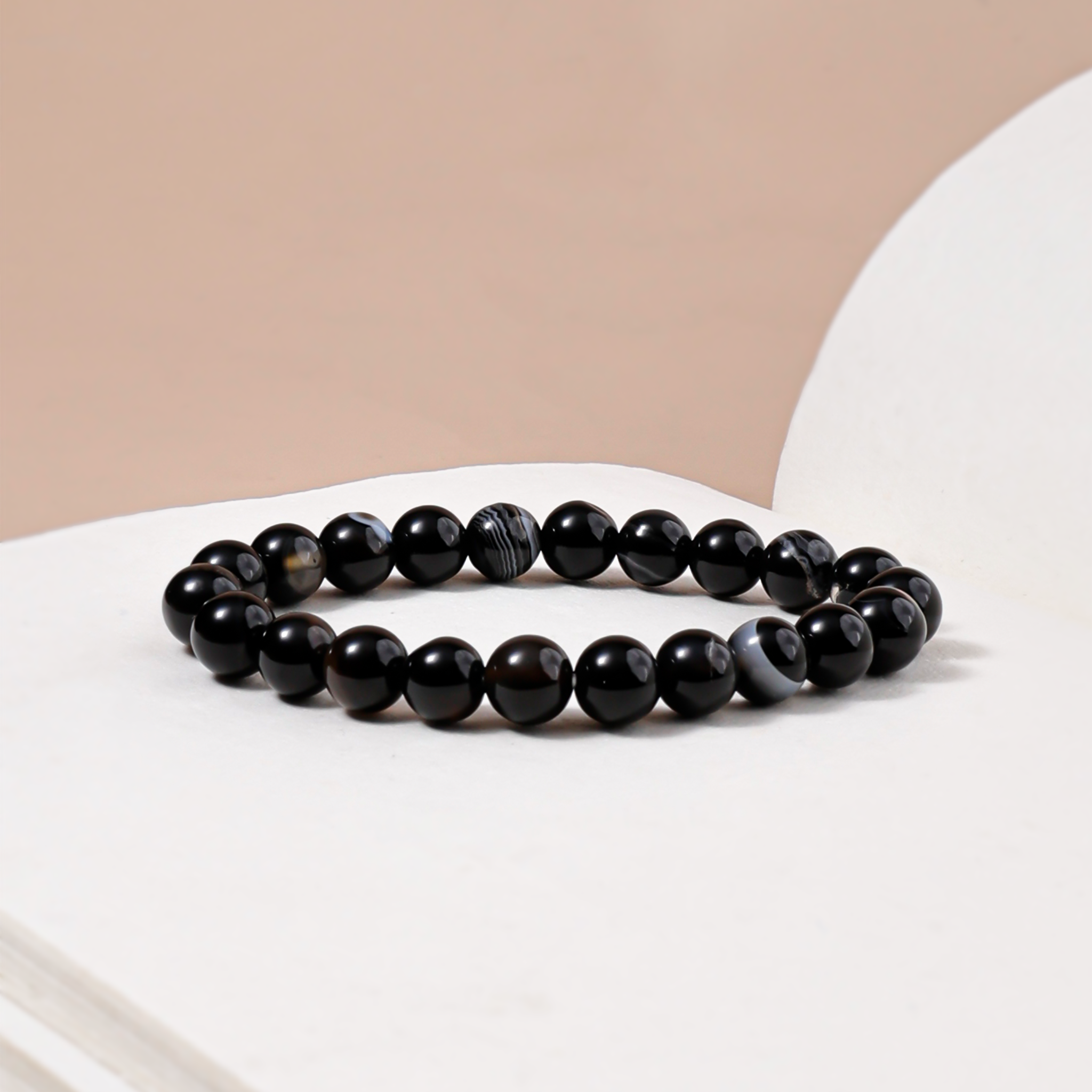 Negative Energy & Tantra Mantra Protection: Black Sulemani Bracelet