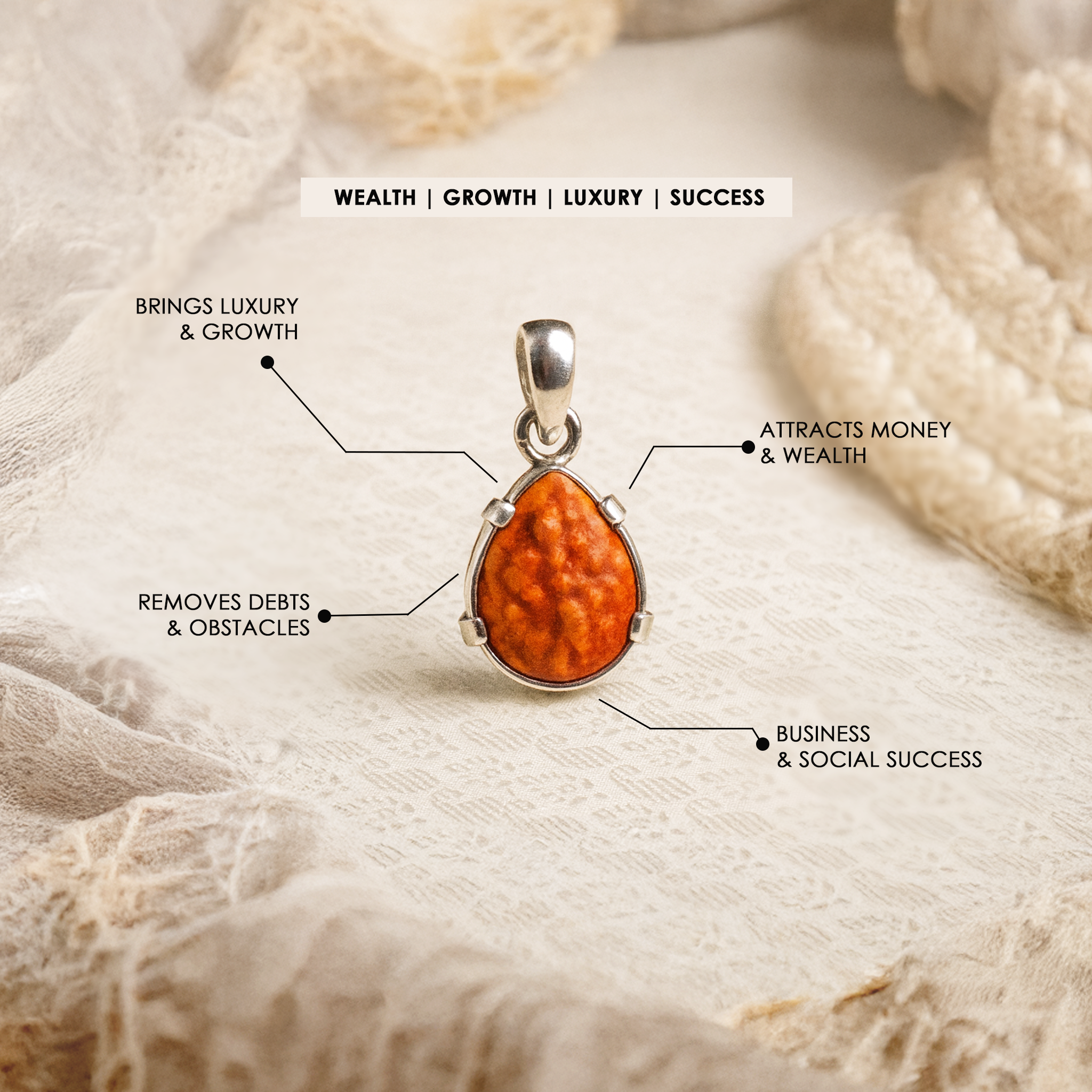 Machh Mani Pendant (Wealth, Love & Beauty)