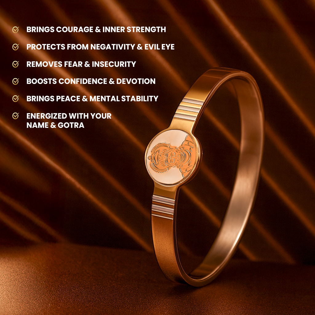 Hanuman Raksha Kada (IGP Gold Plating)