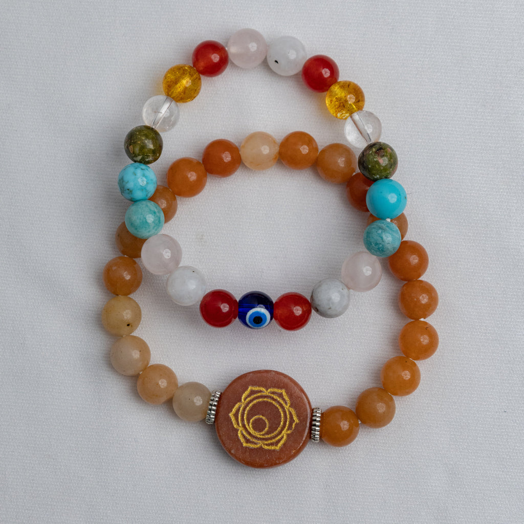 Pregnancy Bracelet & Red Aventurine Bracelet