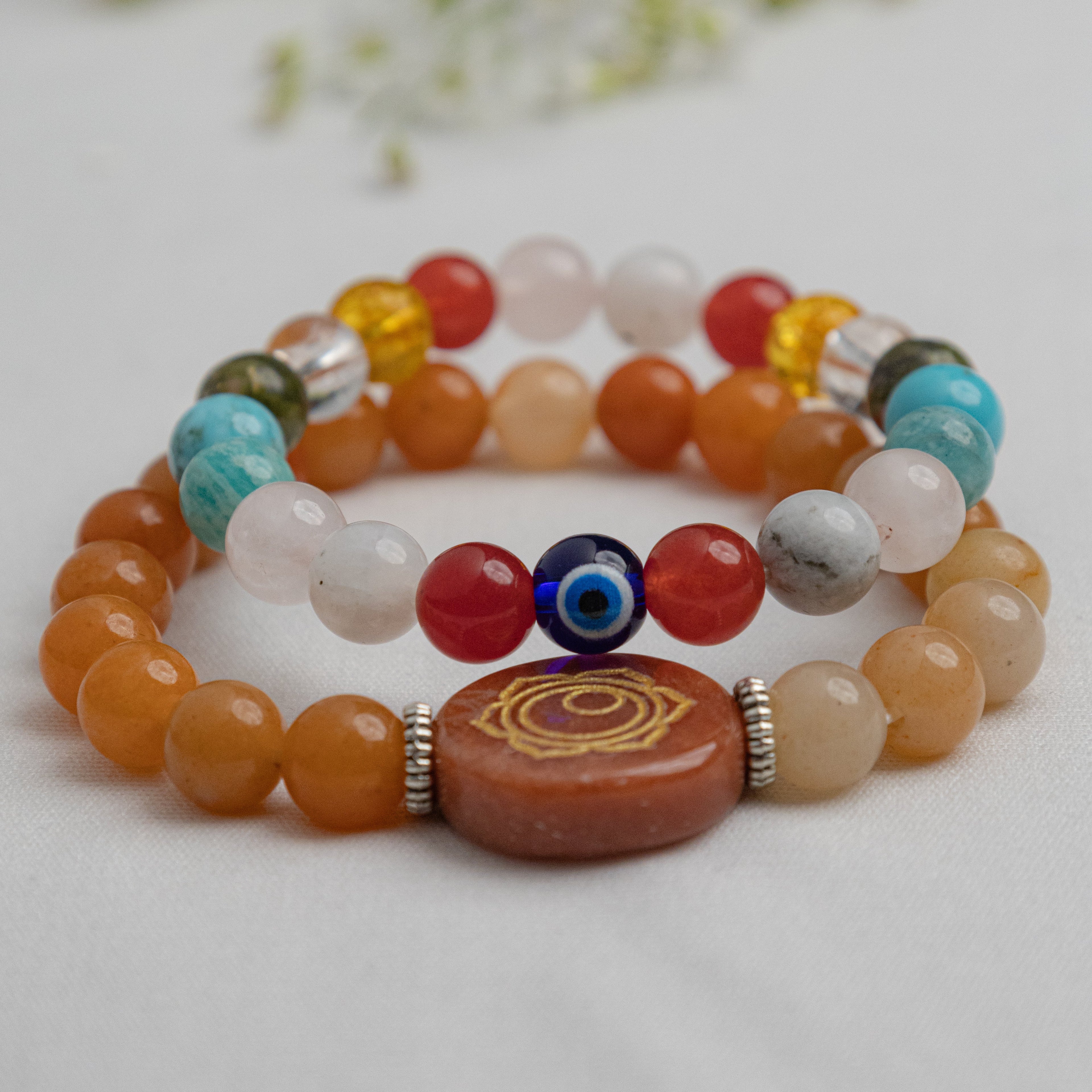 Pregnancy Bracelet & Red Aventurine Bracelet