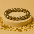 Fame & Fortune Attract: Golden Pyrite Bracelet