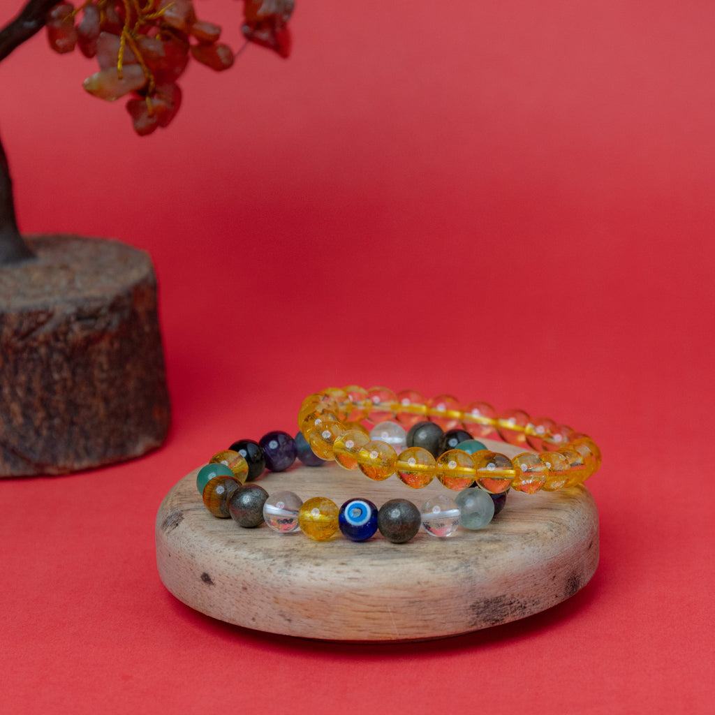 Education Bracelet & Yellow Citrine Bracelet