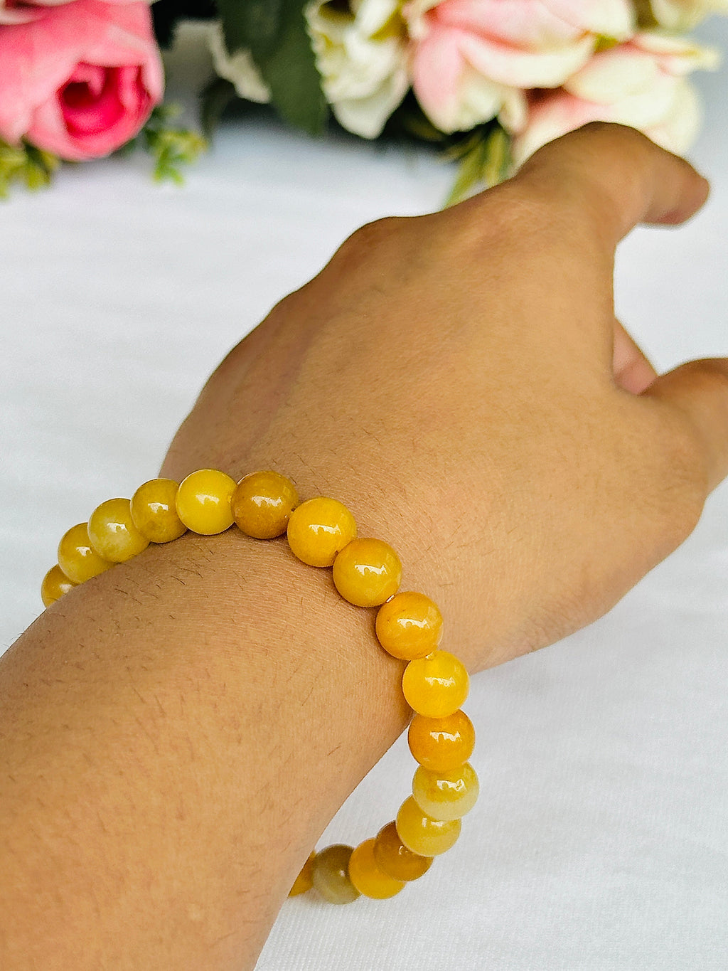 Fulfill Your Desires with Divine Blessings Bracelet (Yellow Aventurine)