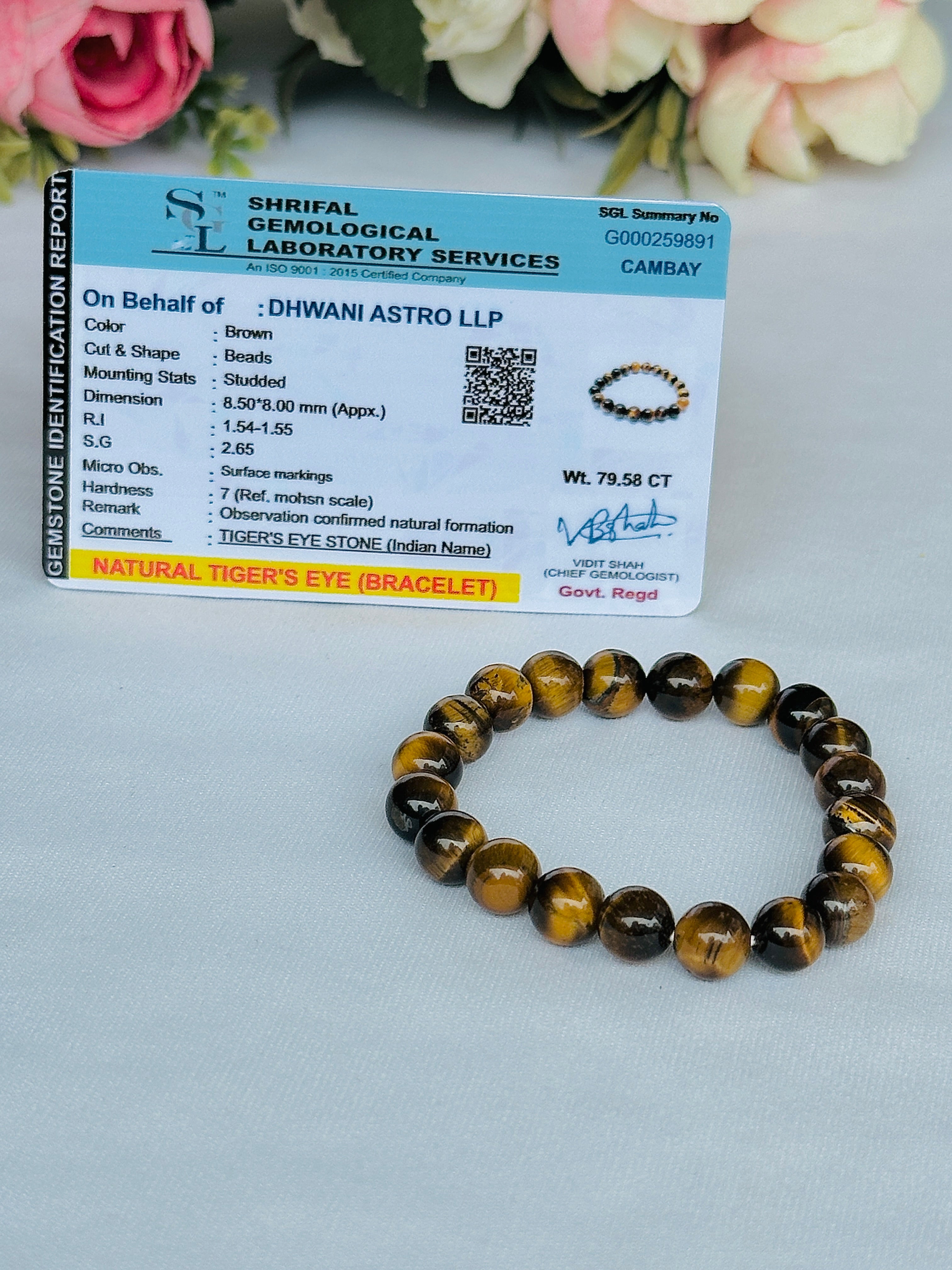 Tiger Eye Bracelet
