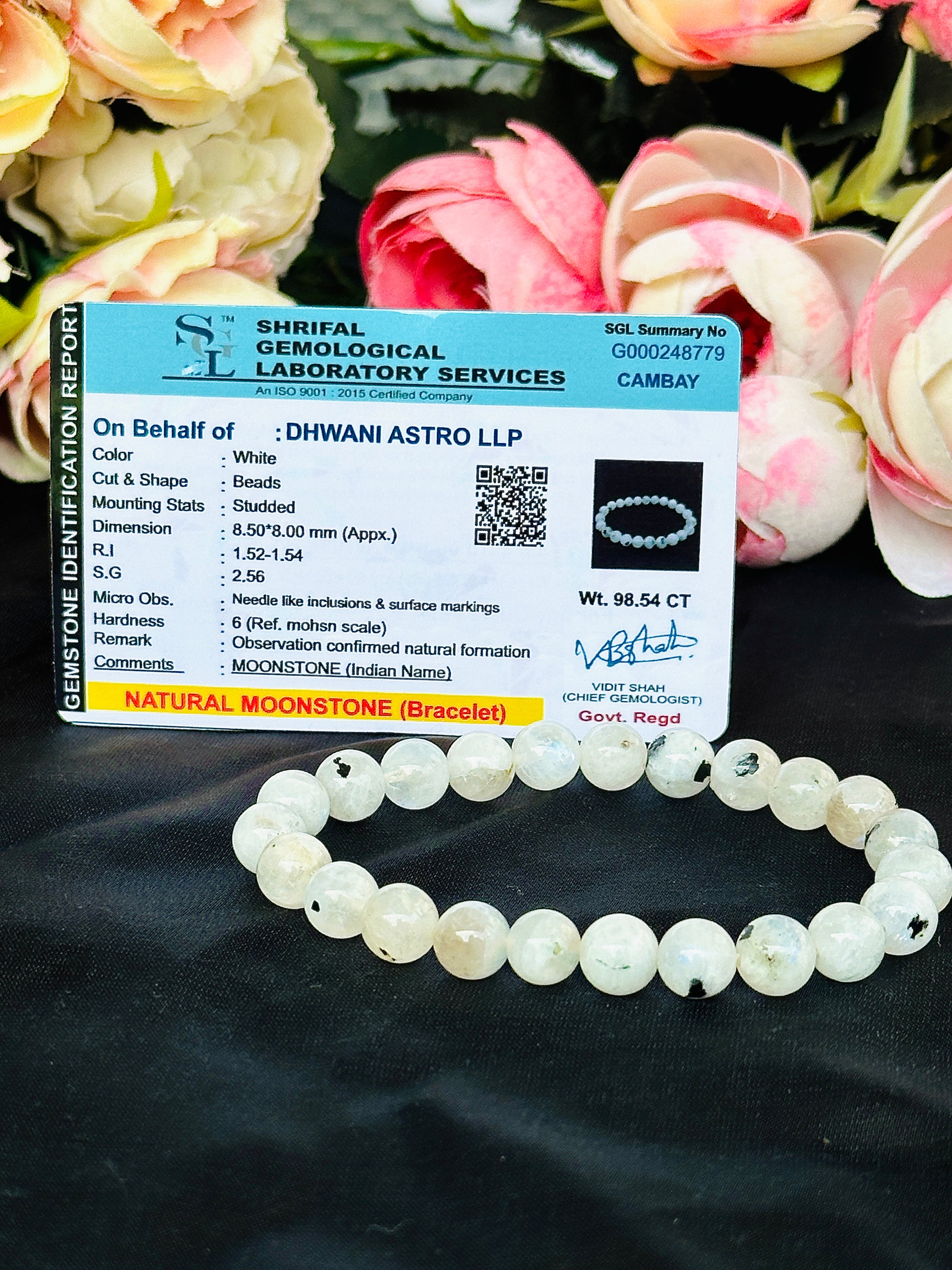 Mental Stress Relief & Confidence Bracelet (MoonStone)