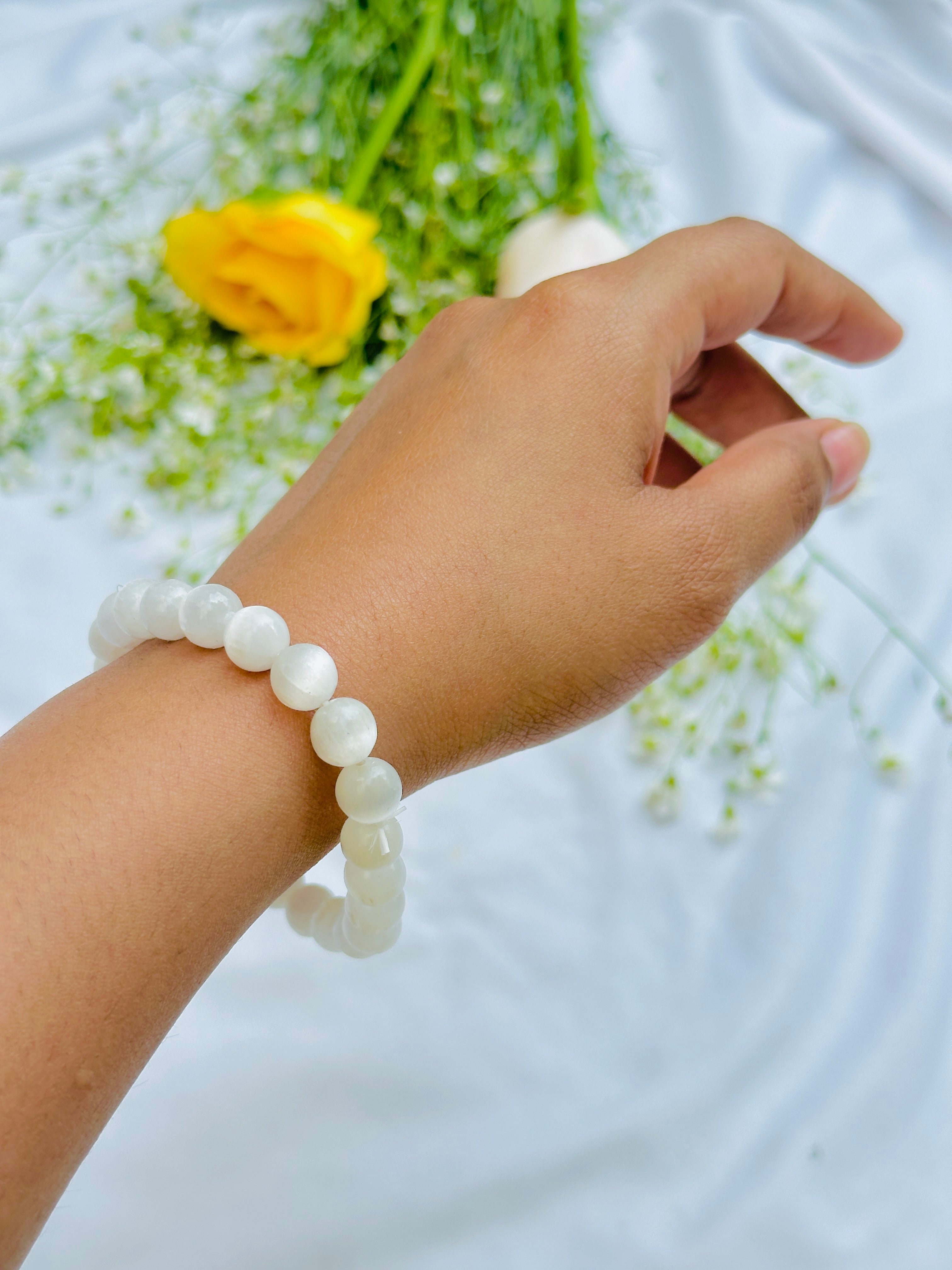 Spiritual Cleansing & Purification: Selenite Bracelet