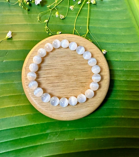 Spiritual Cleansing & Purification: Selenite Bracelet