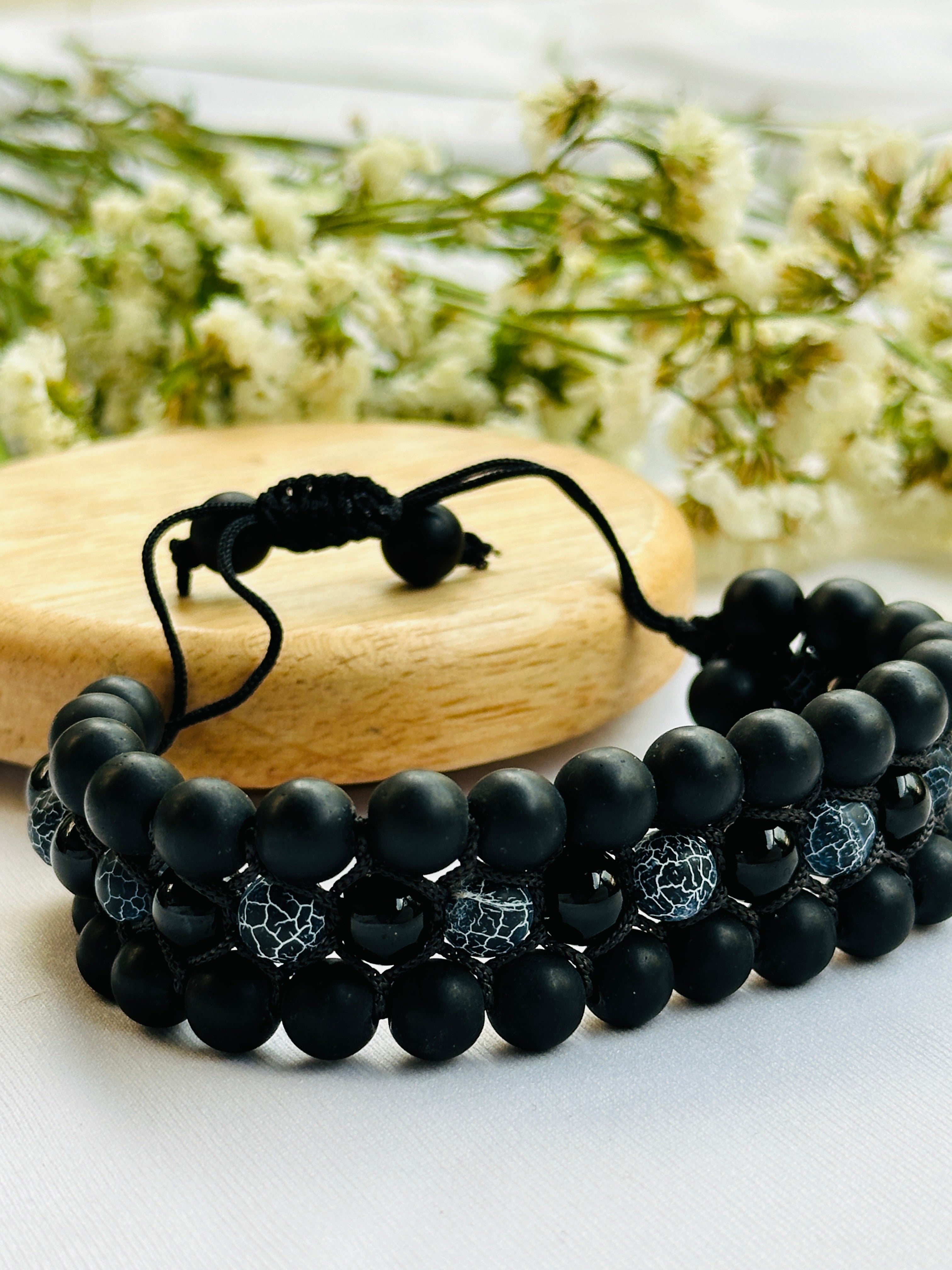 Negative and Evil Protection: Black Onyx Bracelet