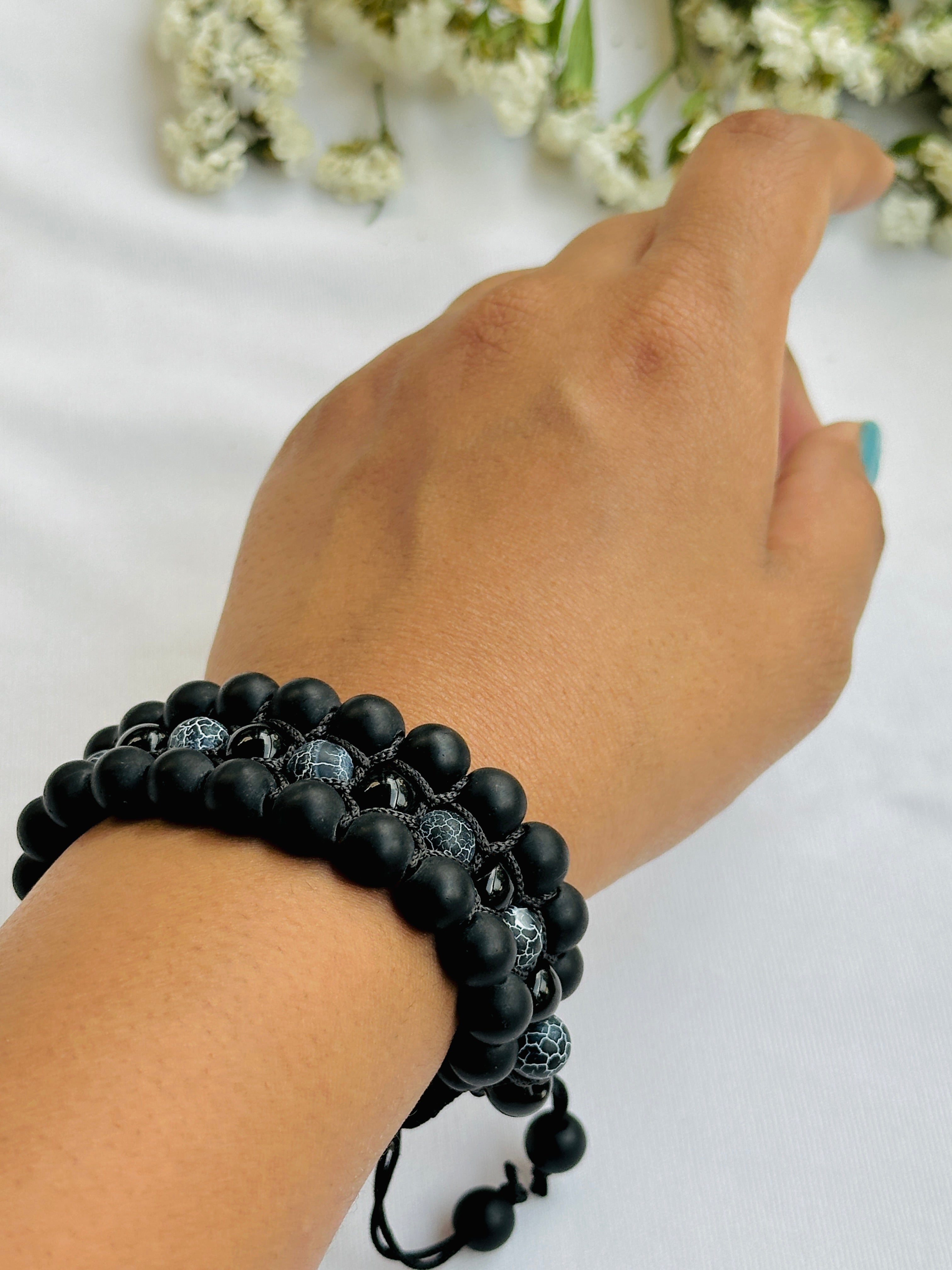 Negative and Evil Protection: Black Onyx Bracelet