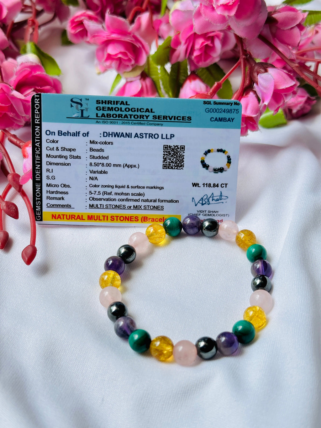Health & Wellbeing Bracelet
