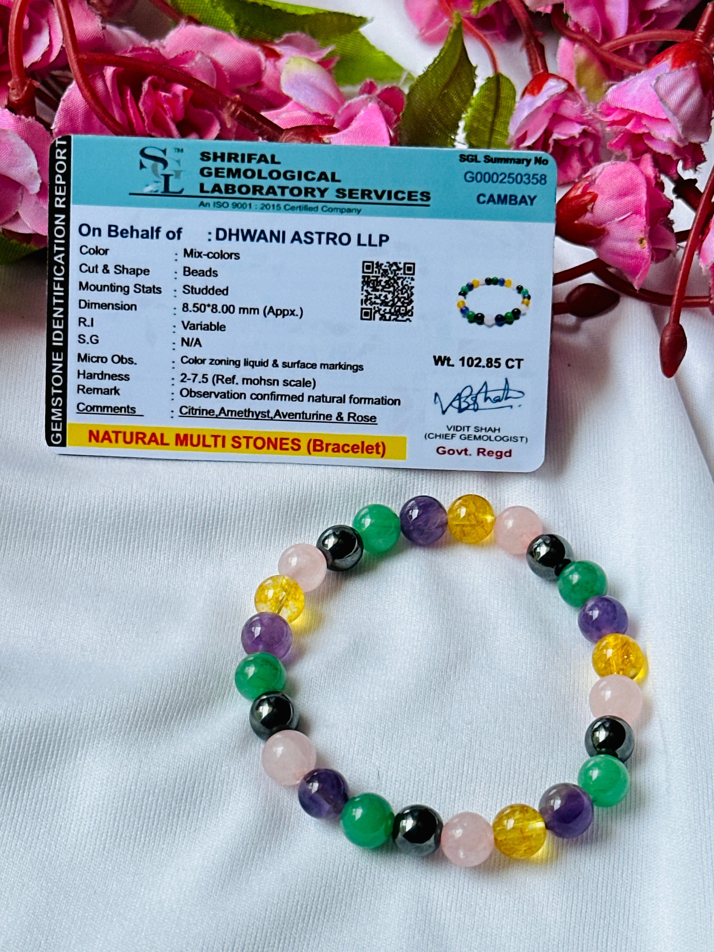 Good Health Well Being Bracelet