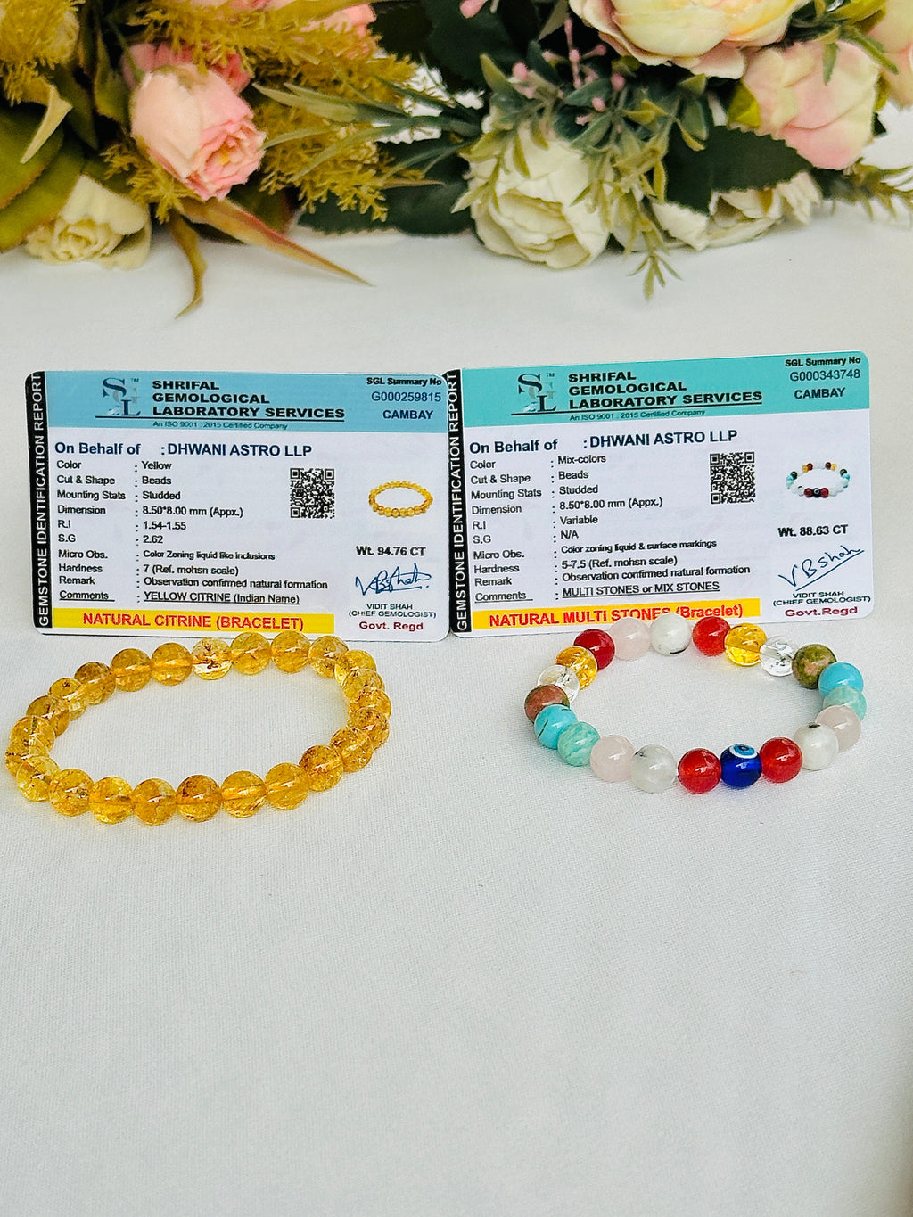 Chunnu Munnu ki Kilakri: Powerful Conceive - Protection (Pregnancy) & Yellow Citrine Bracelet