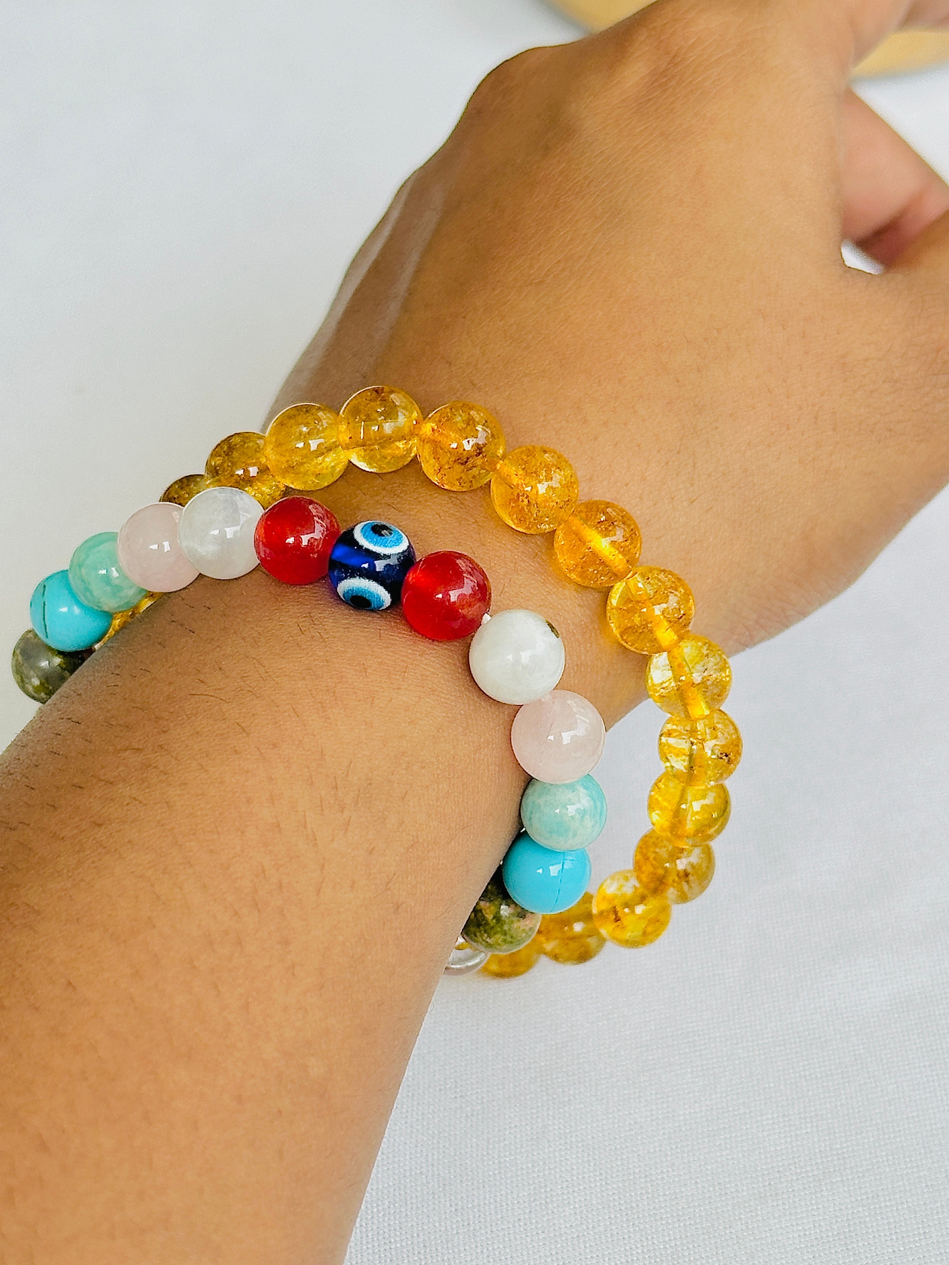 Chunnu Munnu ki Kilakri: Powerful Conceive - Protection (Pregnancy) & Yellow Citrine Bracelet