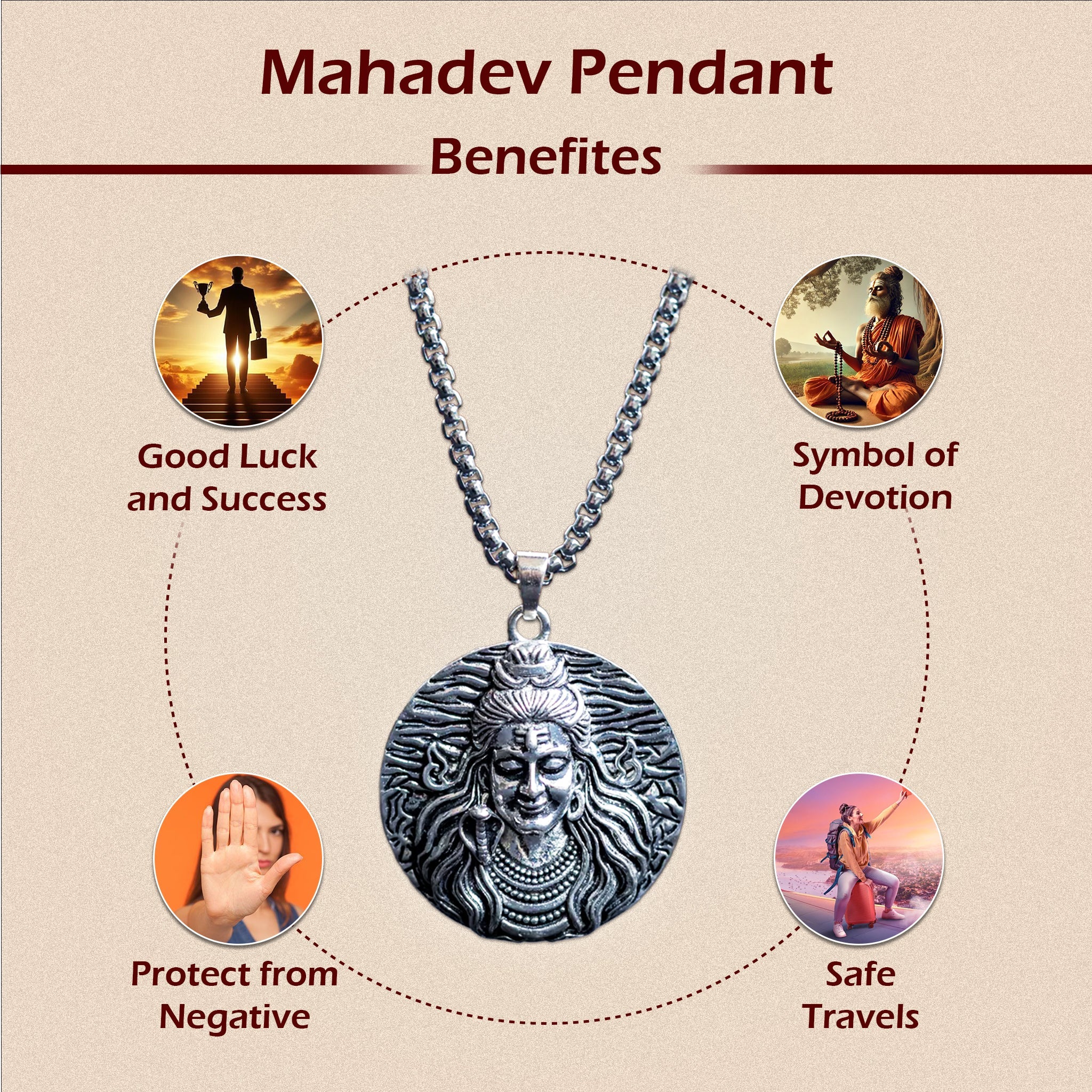 Mahadev Pendant