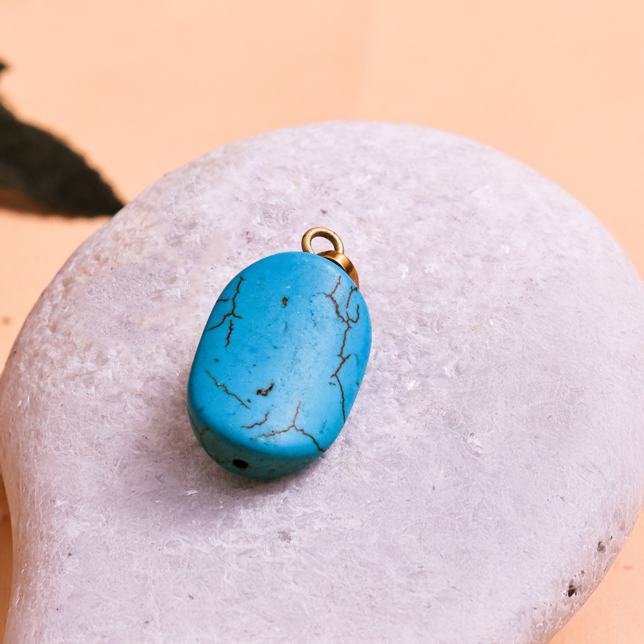 Natural Firoza Pendant