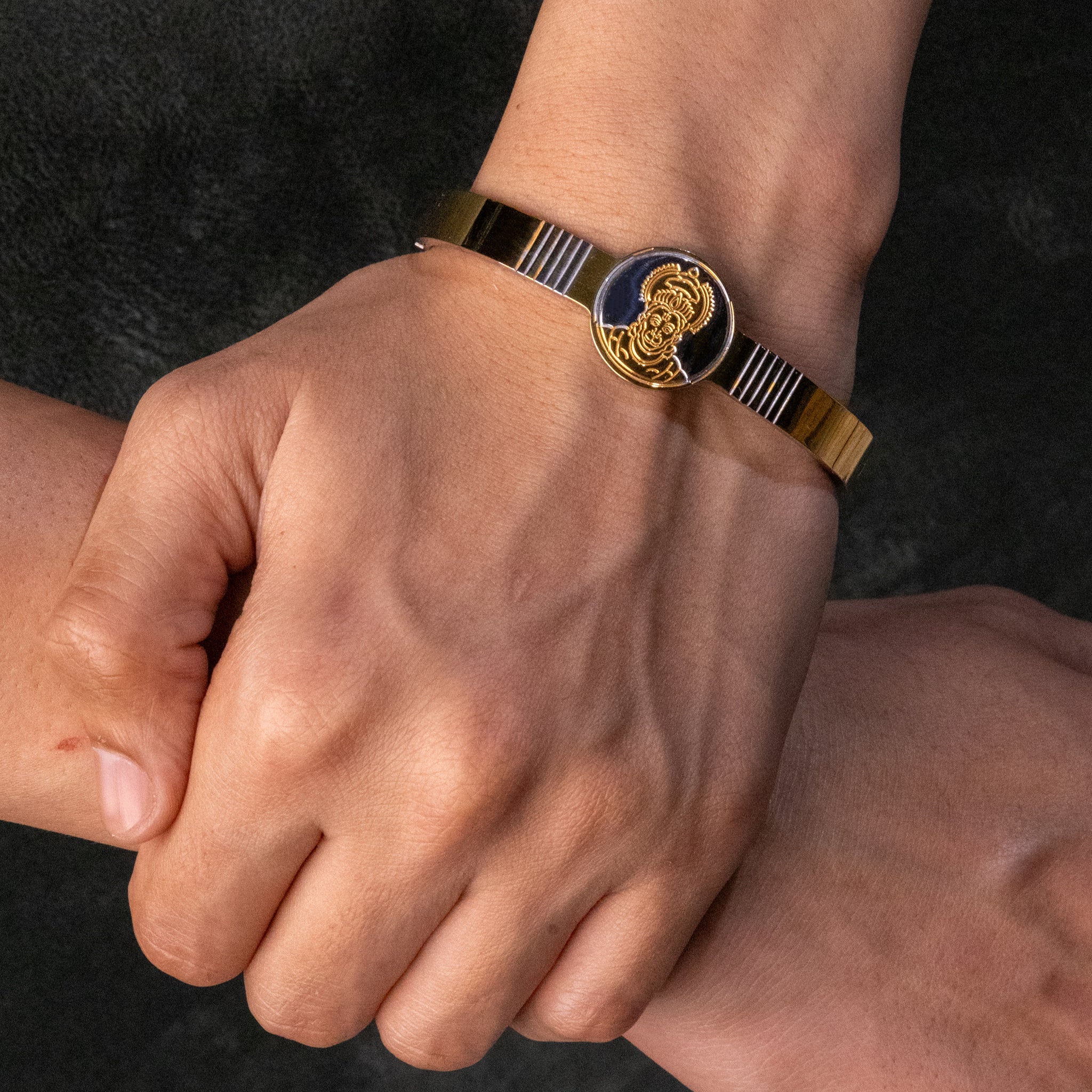 Hanuman Raksha Kada (IGP Gold Plating)