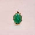 Green Aventurine Ganesha Pendant