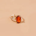 Rahu Hessonite Ring